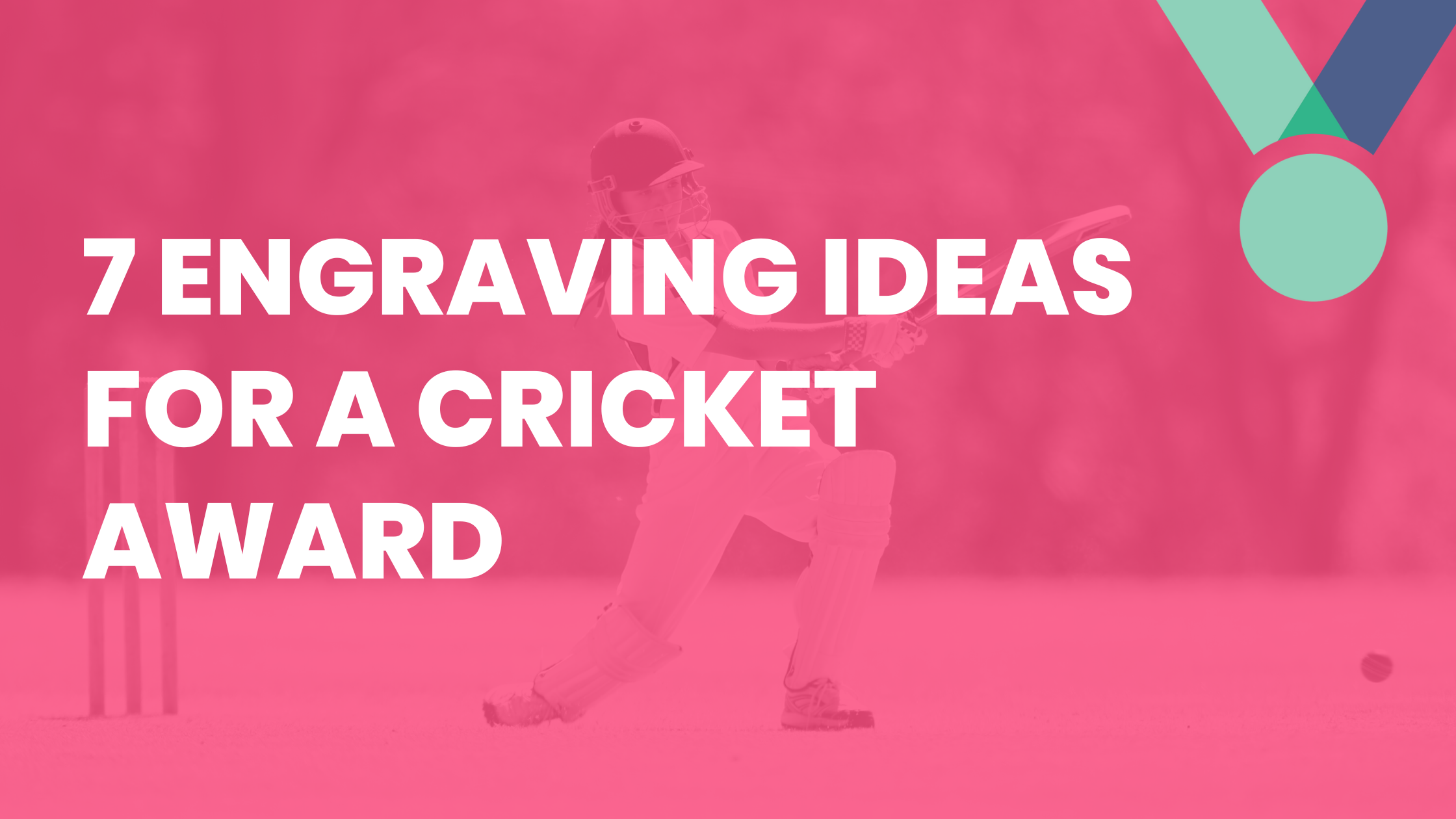 7 Easy Engraving Ideas for a Cricket Award