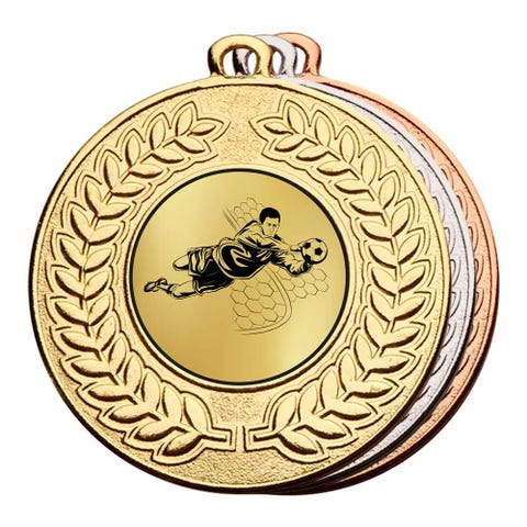 Goalkeeper Football Medals